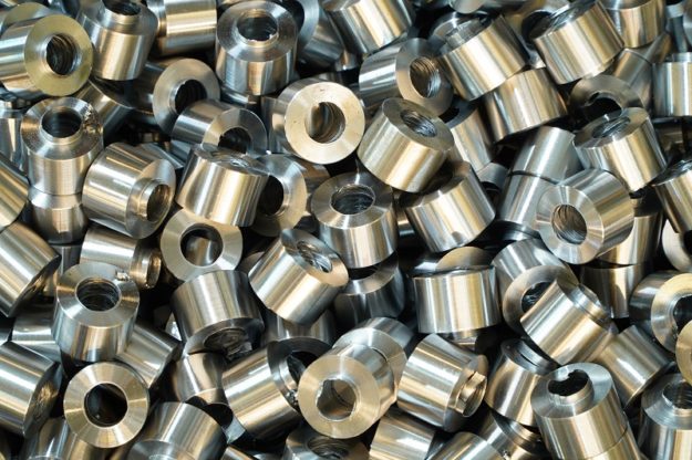 błyszczące części stalowe błyszczące części stalowe